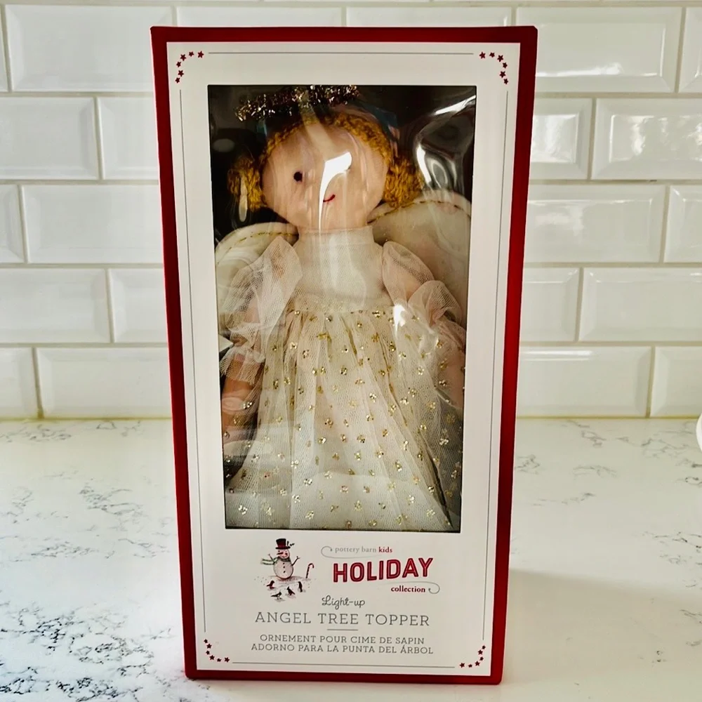 Pottery Barn Kids Light Up Angel Tree Topper - Picture 12 of 14